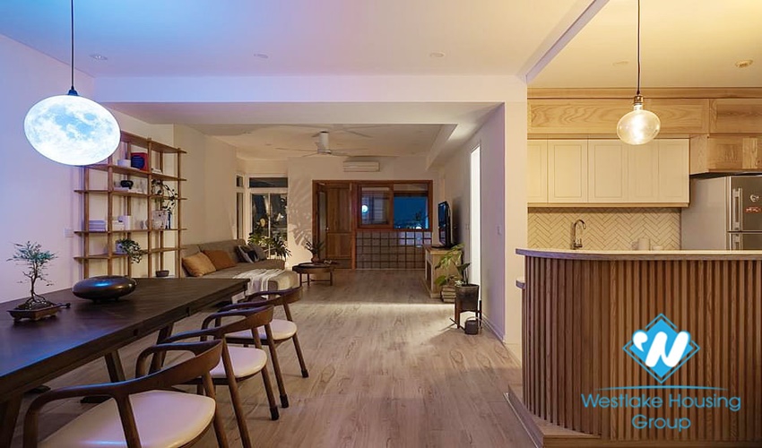 3 bedroom high floor apartment for rent with new modern furniture in Ciputra